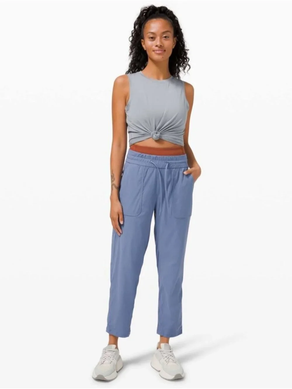 Lululemon Beyond the Studio Crop Water Drop